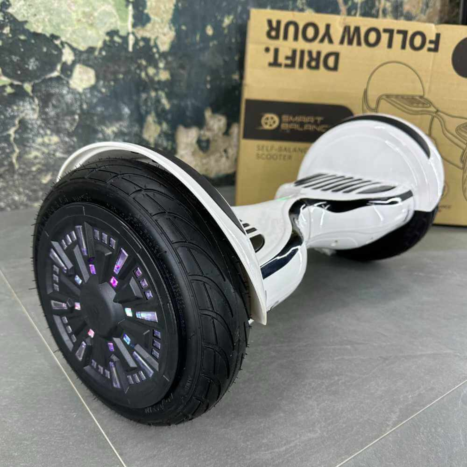Гироборд Гироскутер МОДЕЛЬ 2025 SMART BALANCE U10 Turbo10.5 '' Белый, Фото 5