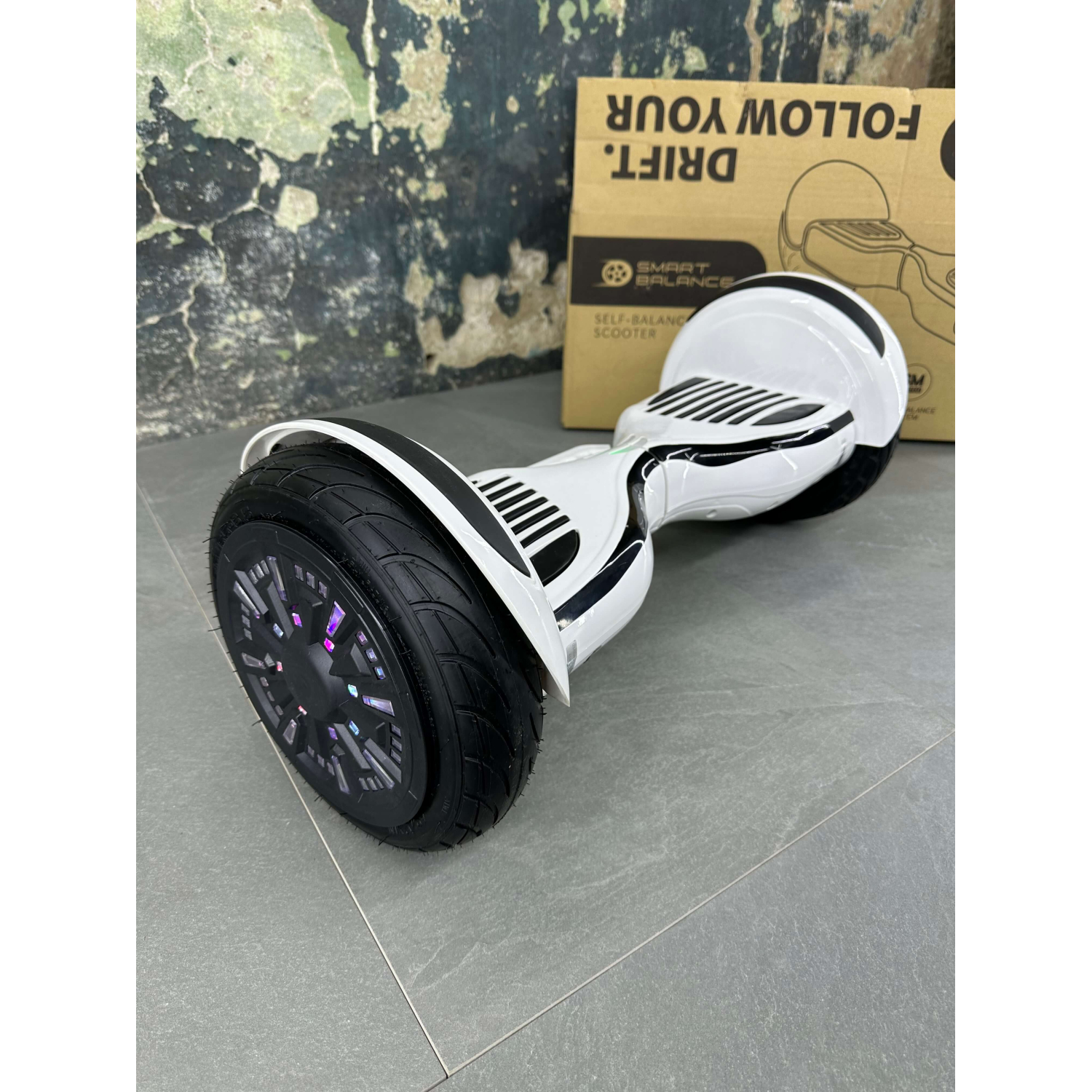 Гироборд Гироскутер МОДЕЛЬ 2025 SMART BALANCE U10 Turbo10.5 '' Белый, Фото 1