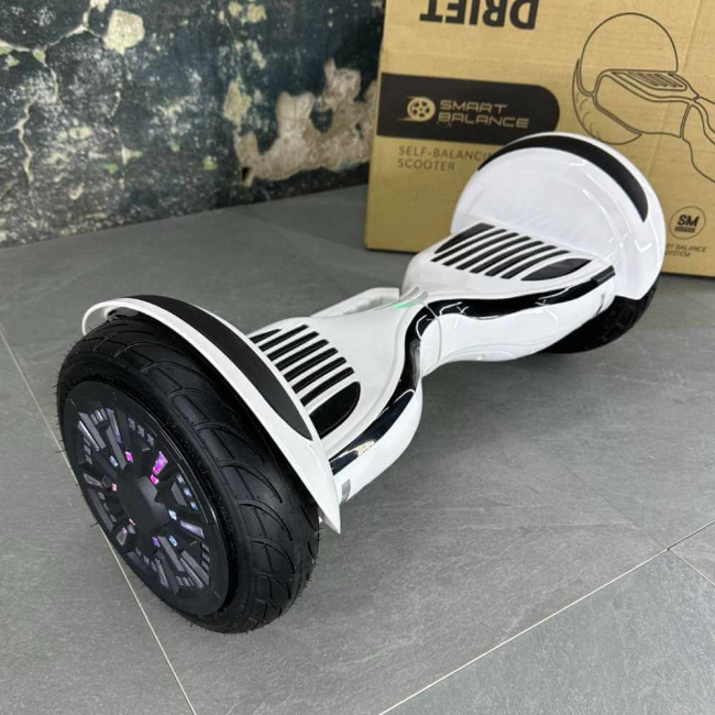 Гироборд Гироскутер МОДЕЛЬ 2025 SMART BALANCE U10 Turbo10.5 '' Белый, Фото 4