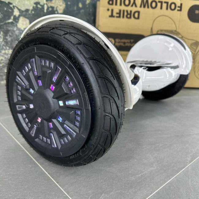 Гироборд Гироскутер МОДЕЛЬ 2025 SMART BALANCE U10 Turbo10.5 '' Белый, Фото 3