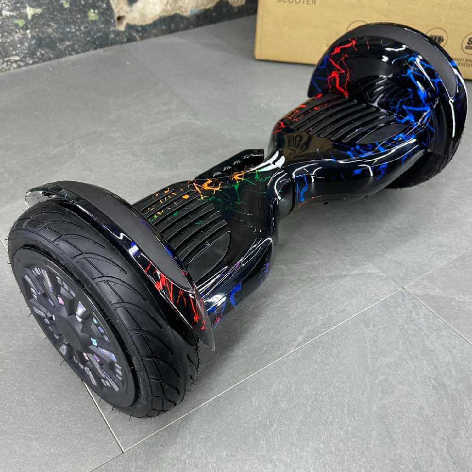 Гироборд Гироскутер МОДЕЛЬ 2025 SMART BALANCE U10 Turbo10.5 '' Цветная Молния , Фото 2