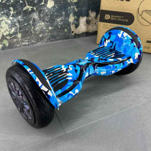 Гироборд Гироскутер МОДЕЛЬ 2025 SMART BALANCE U10 Turbo10.5 '' Голубой Камуфляж