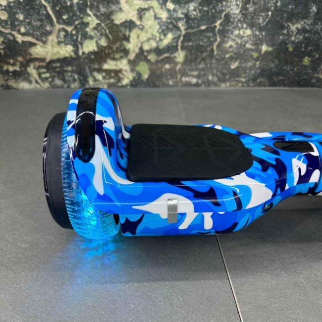 Гироборд Гироскутер SMART BALANCE U6 Infinity Max 6.5' Голубой Камуфляж НОВИНКА 2025, Фото 3