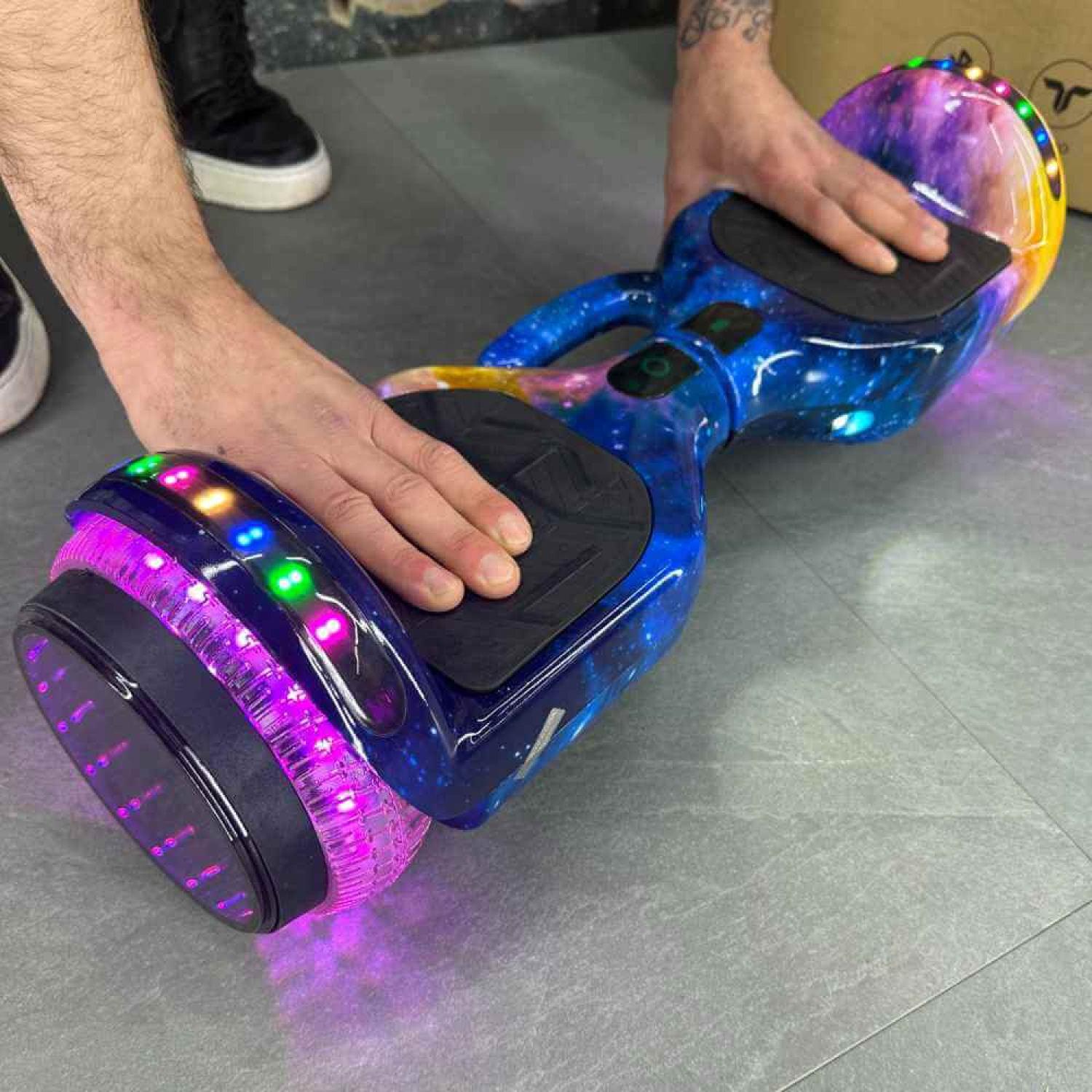 Гироборд Гироскутер SMART BALANCE U6 Infinity Max 6.5" Галактика НОВИНКА 2025 ГОДА!, Фото 1