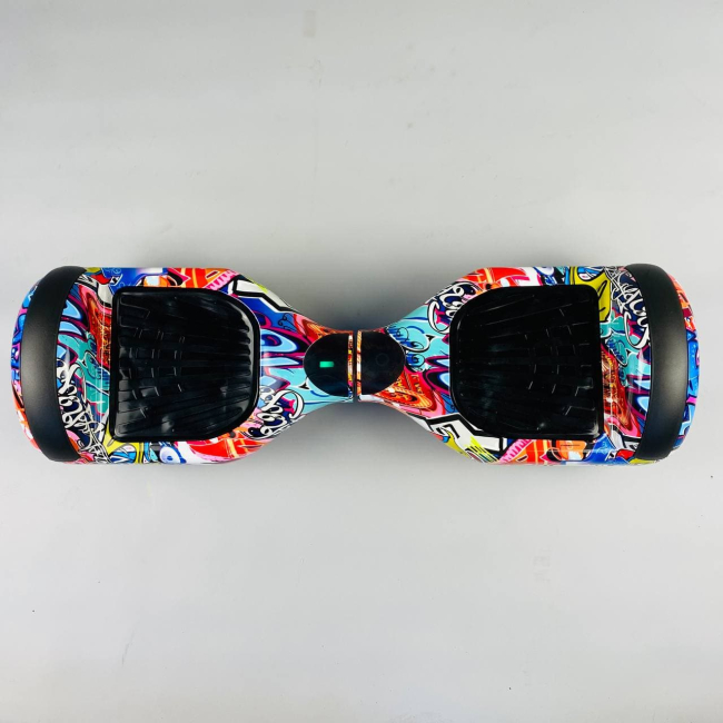 Гироборд Гироскутер Smart Balance 6.5'' Оранжевый граффити, Фото 3