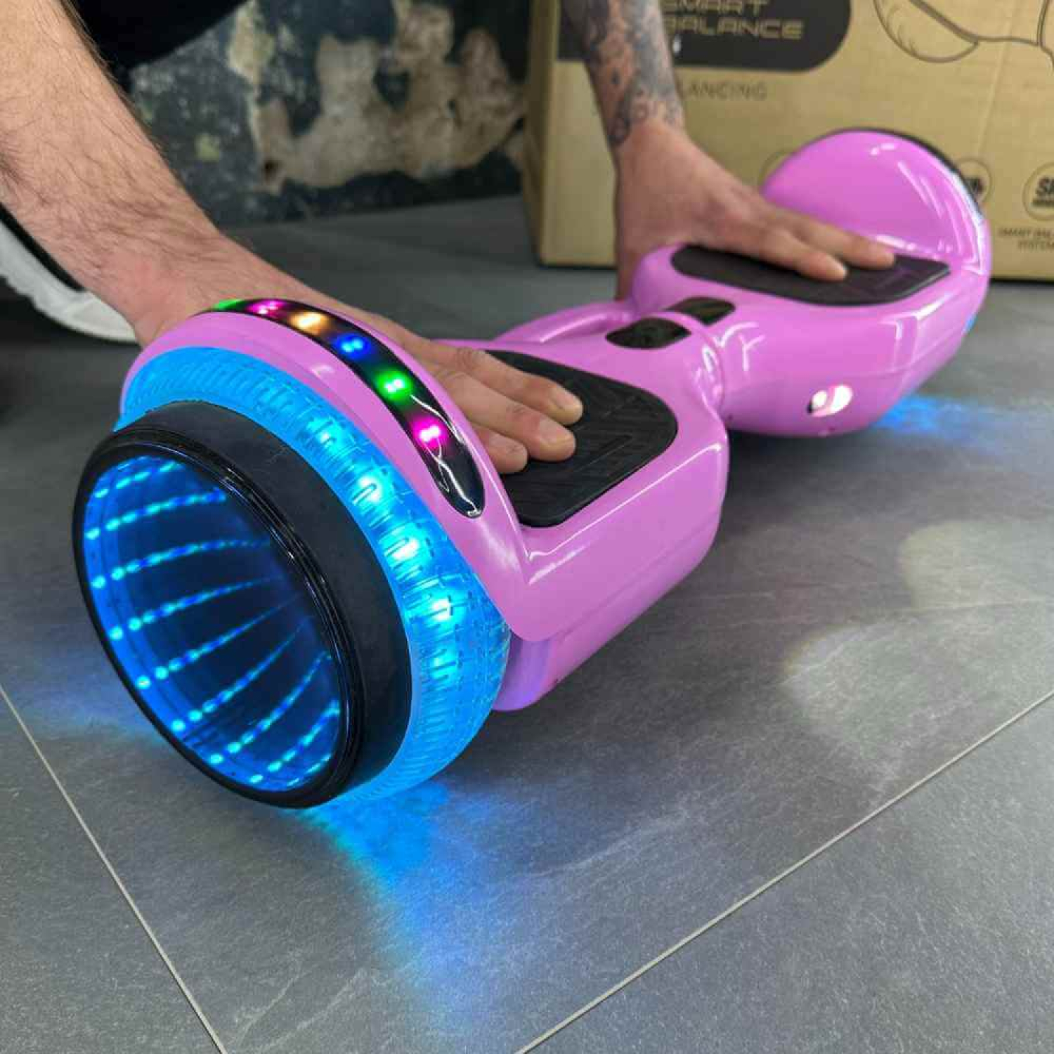 Гироборд Гироскутер SMART BALANCE U6 Infinity Max 6.5" Карамельно Розовый НОВИНКА 2025 ГОДА!, Фото 4