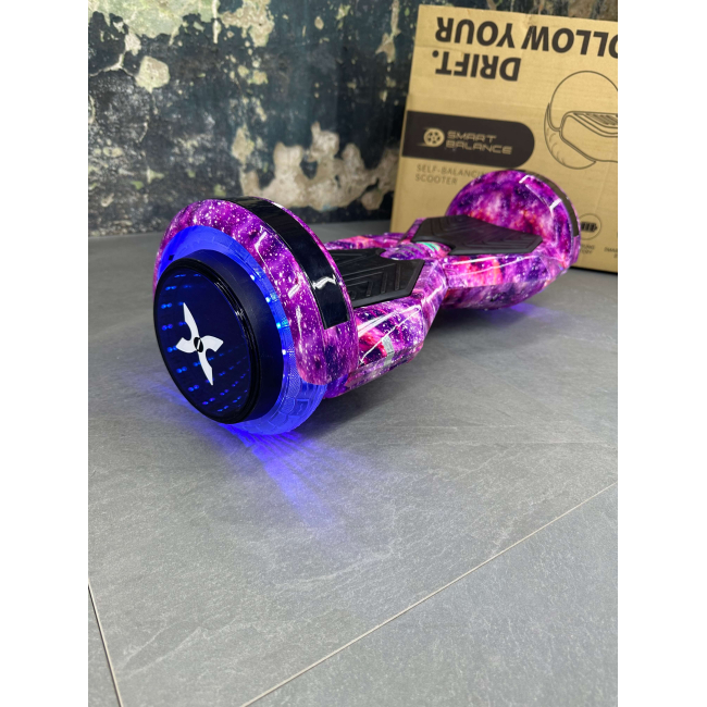 Гироборд Гироскутер SMART BALANCE U8 Infinity Max 8" Фиолетовый космос НОВИНКА 2024, Фото 8