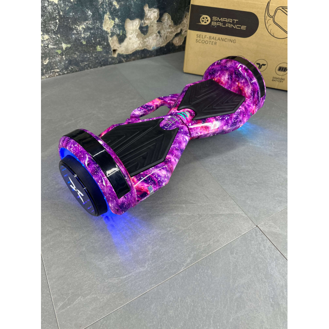Гироборд Гироскутер SMART BALANCE U8 Infinity Max 8" Фиолетовый космос НОВИНКА 2024, Фото 5