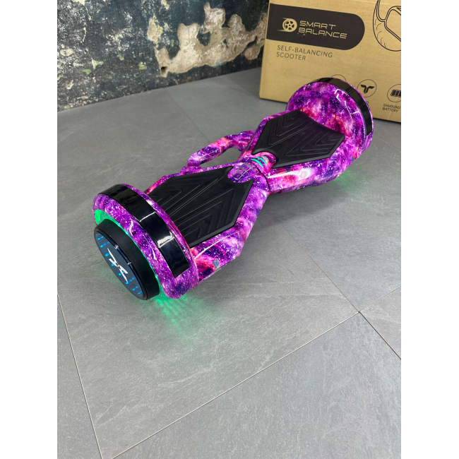 Гироборд Гироскутер SMART BALANCE U8 Infinity Max 8" Фиолетовый космос НОВИНКА 2024, Фото 3