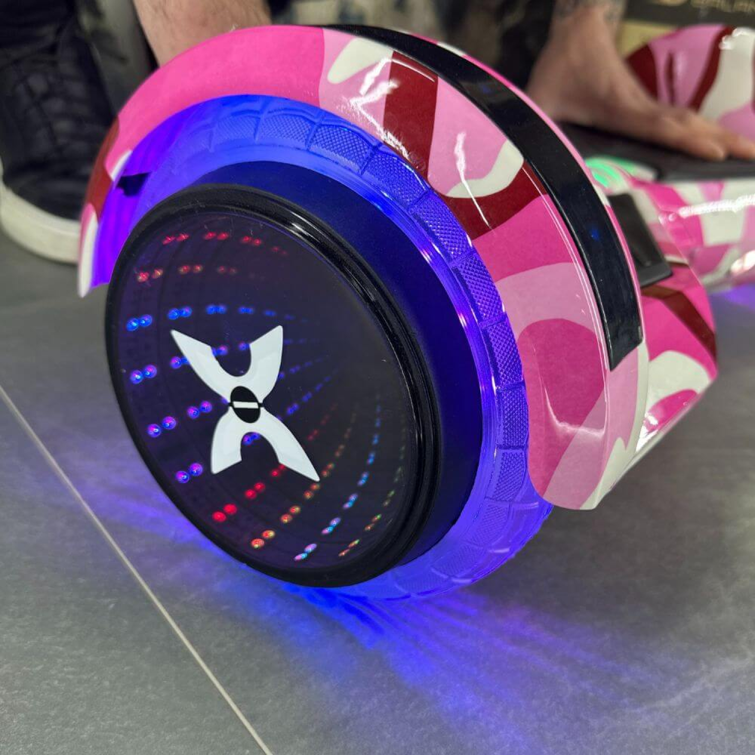 Гироборд Гироскутер SMART BALANCE U8 Infinity Max 8" Розовый камуфляж НОВИНКА 2024, Фото 5