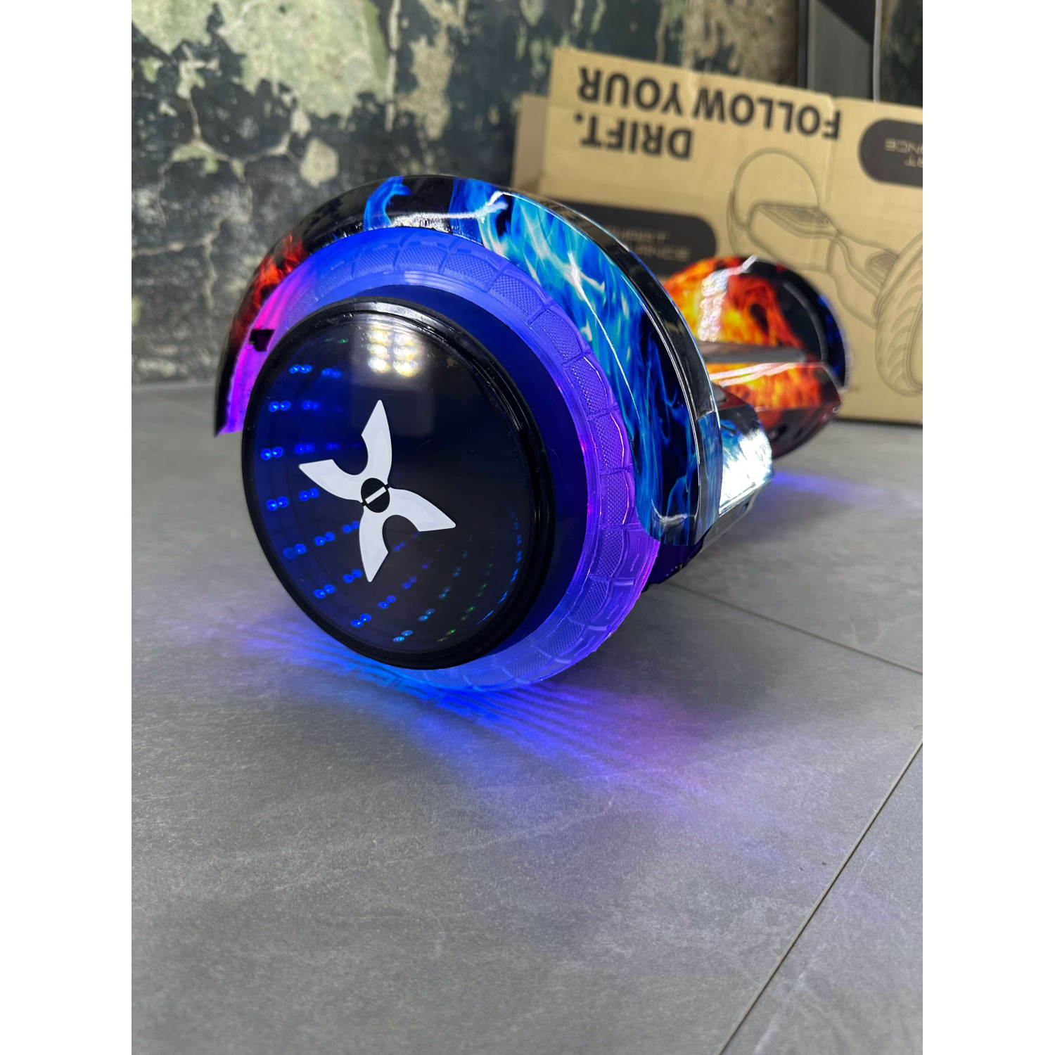Гироборд Гироскутер SMART BALANCE U8 Infinity Max 8" Огонь и лёд НОВИНКА 2024, Фото 3