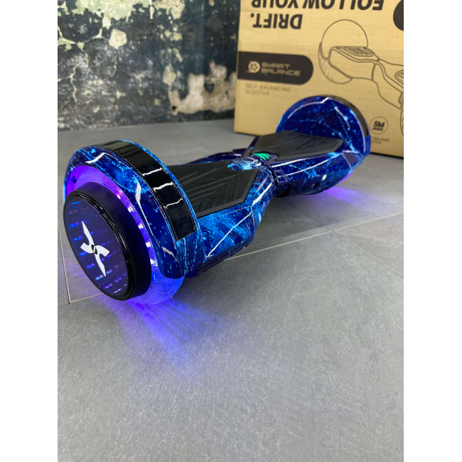 Гироборд Гироскутер SMART BALANCE U8 Infinity Max 8" Синий Космос НОВИНКА 2024, Фото 3