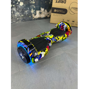Гироборд Гироскутер SMART BALANCE U8 Infinity Max 8" Графити НОВИНКА 2025