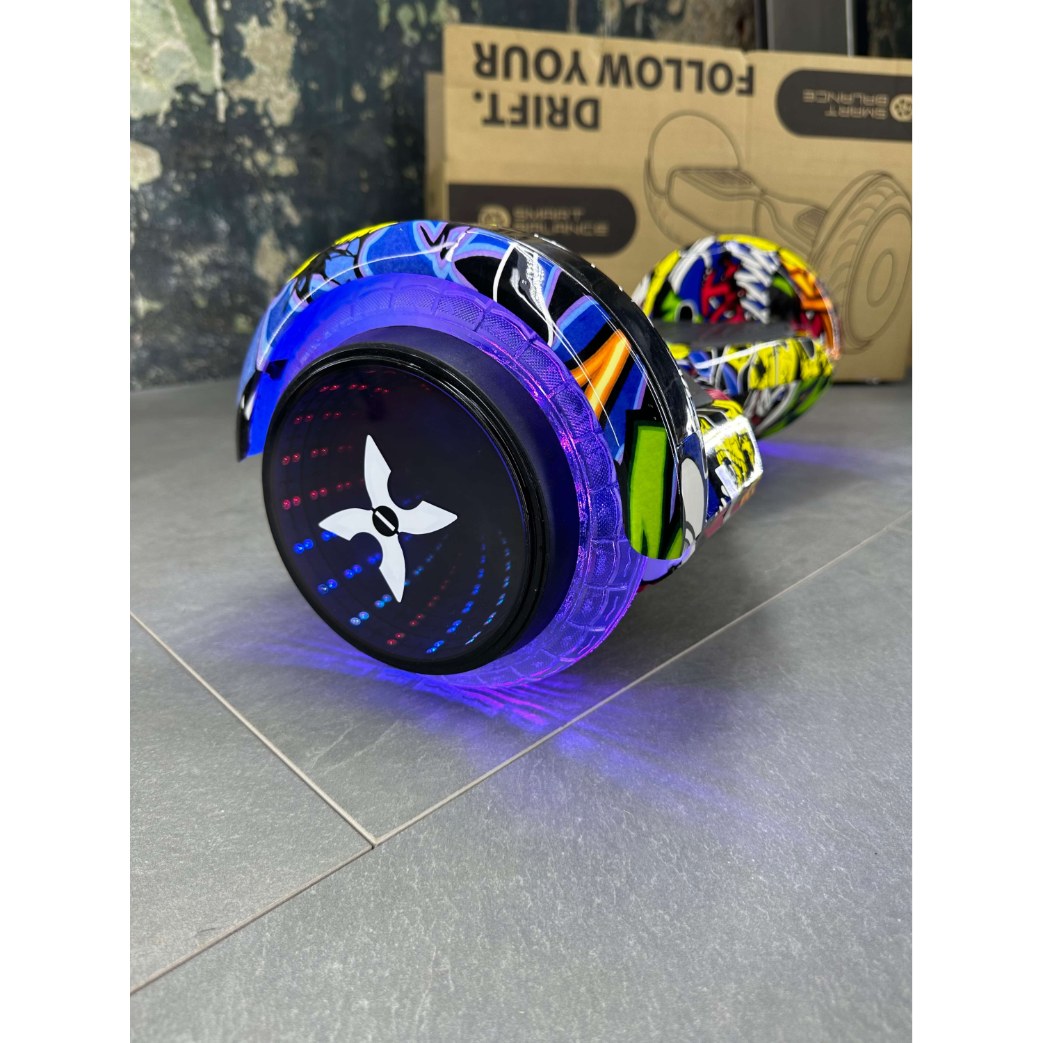 Гироборд Гироскутер SMART BALANCE U8 Infinity Max 8" Графити НОВИНКА 2025, Фото 2