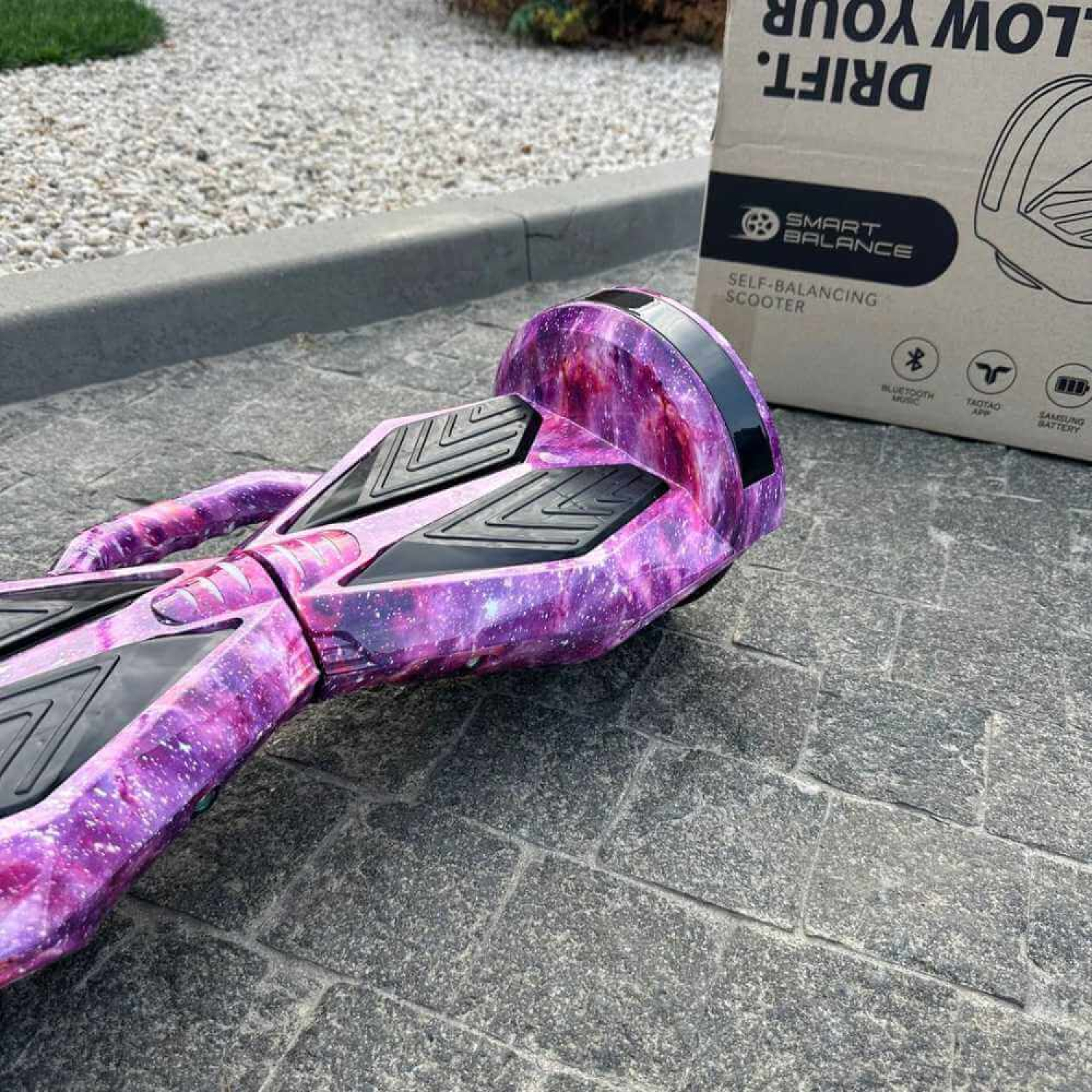 Гироборд Гироскутер SMART BALANCE 8 дюймов Lamborghini Розовый Космос , Фото 5