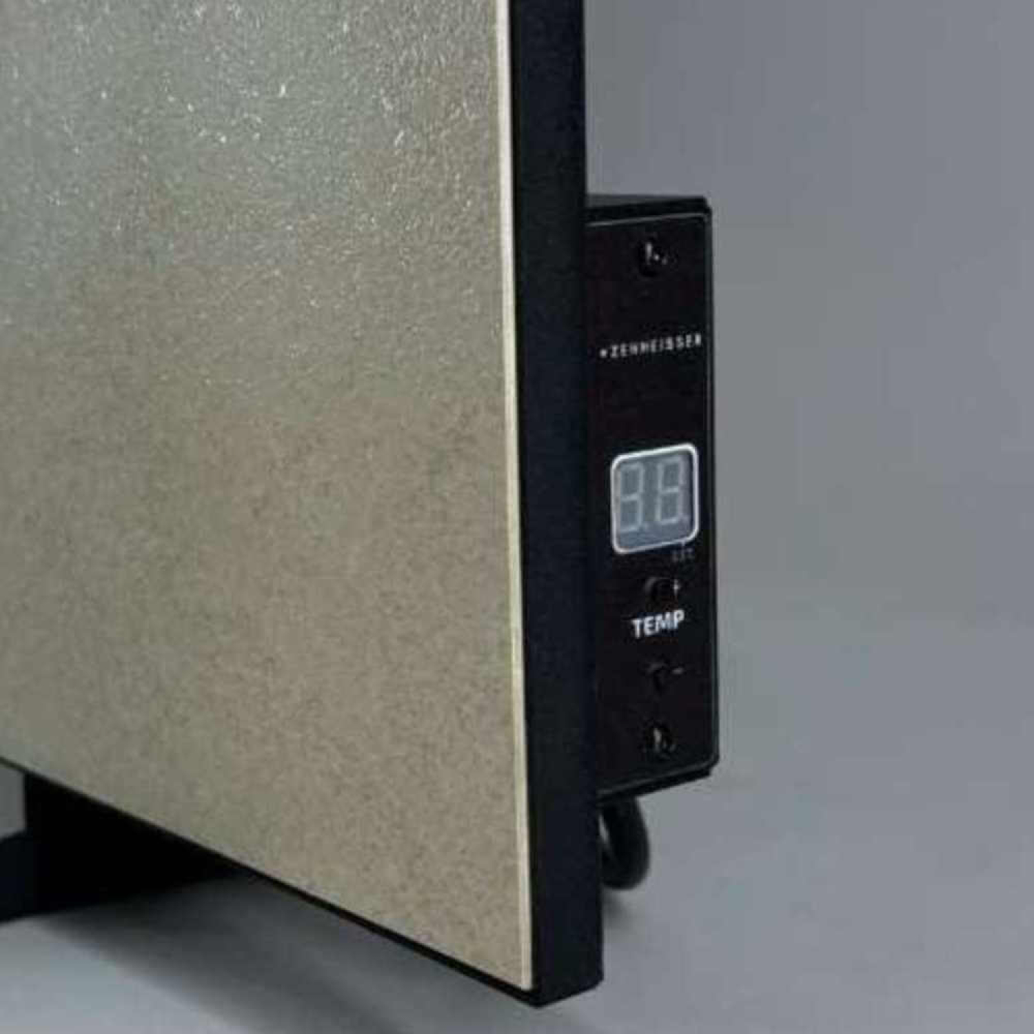 Керамический инфракрасный обогреватель (120x60 1100W) ZENHEISSER Max HT-1200 с терморегулятором, черный матовый, Фото 3