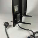 Керамический инфракрасный обогреватель (30x60 300W)  ZENHEISSER Eco H-300 с кнопкой, серый камень, Фото 4