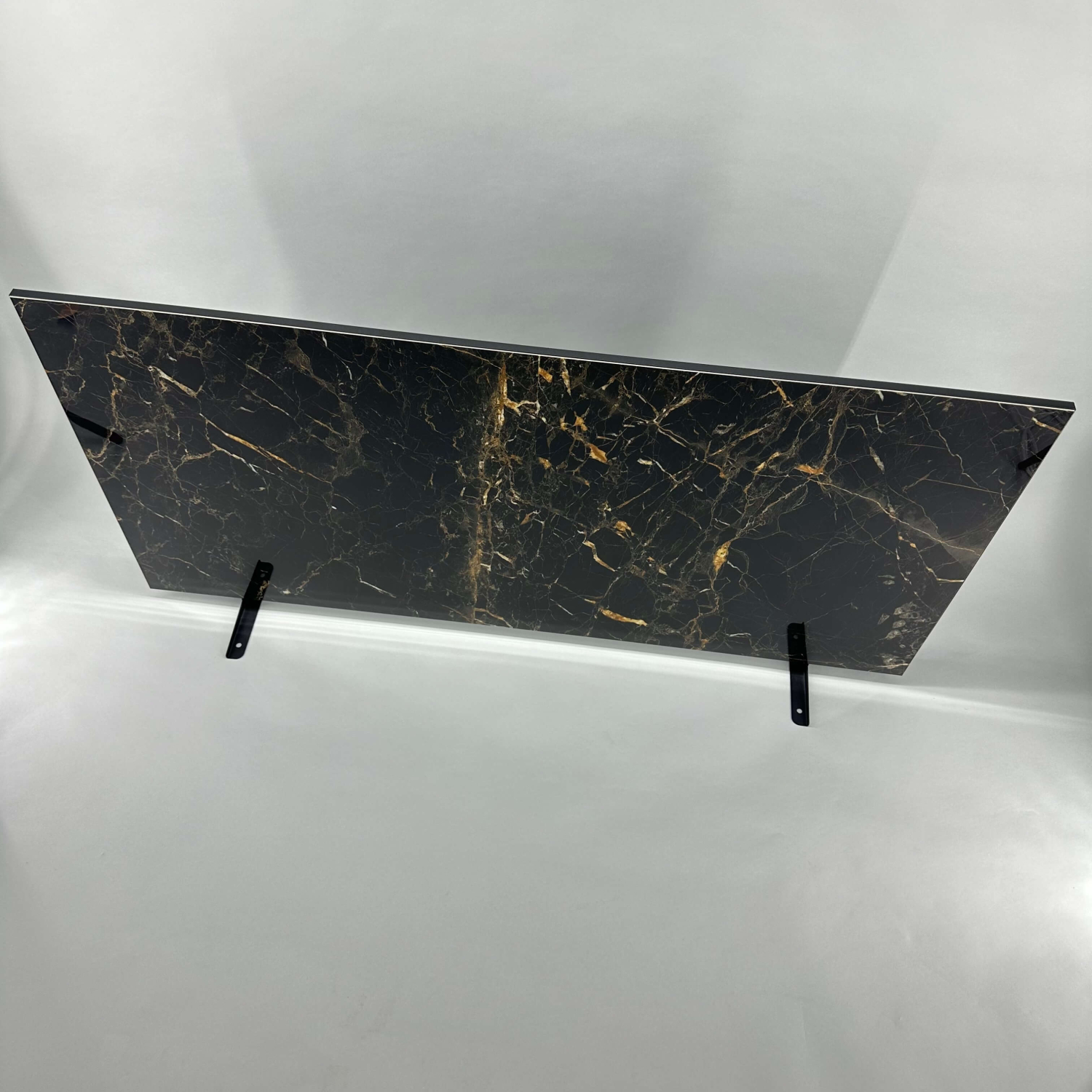 Керамический инфракрасный обогреватель (120x60 1100W) ZENHEISSER Max H-1200 с кнопкой, чёрный мрамор , Фото 2
