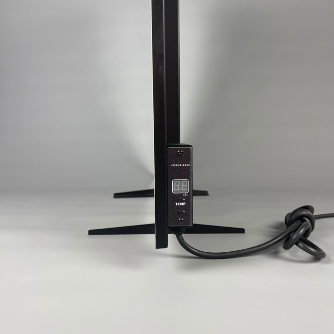 Керамический инфракрасный обогреватель (30x60 400W)  ZENHEISSER Eco HT-300 с терморегулятором, бежевый мрамор, Фото 5