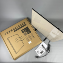 Керамический инфракрасный обогреватель (60x60 600W) ZENHEISSER Cube H-600 с кнопкой, бежевый глянец, Фото 3