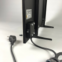 Керамічний інфрачервоний обігрівач (120x60 1100W) ZENHEISSER Max H-1200, бежевий глянець, Фото 3
