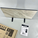 Керамический инфракрасный обогреватель (30x60 400W)  ZENHEISSER Eco HT-300 с терморегулятором, бежевый мрамор, Фото 2