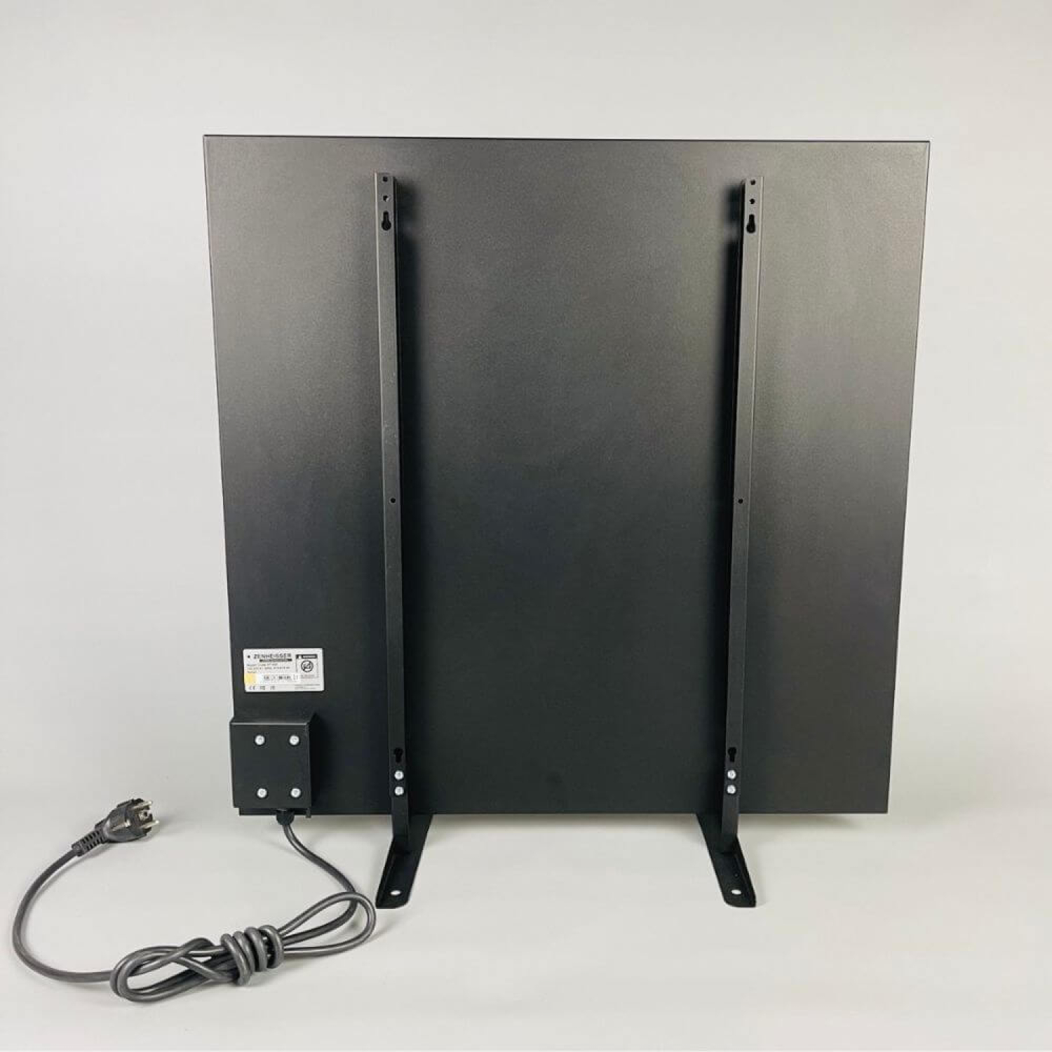 Керамический инфракрасный обогреватель ZENHEISSER HT-650 60x60 см 550W с терморегулятором, черный, Фото 4