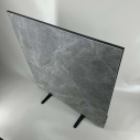 Керамический инфракрасный обогреватель (60x60 500W) ZENHEISSER Cube H-600 с кнопкой, серый камень, Фото 4
