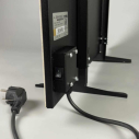 Керамический инфракрасный обогреватель (30x60 300W)  ZENHEISSER Eco H-300 с кнопкой, светлый бежевый мрамор, Фото 4