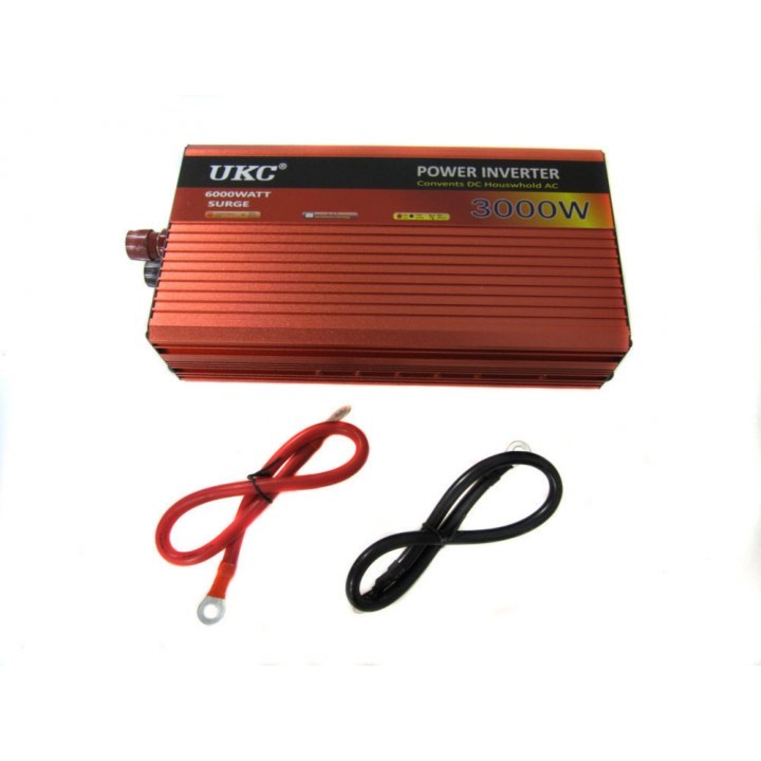 Инвертор преобразователь напряжения UKC 12-220V, 3000W, Фото 2