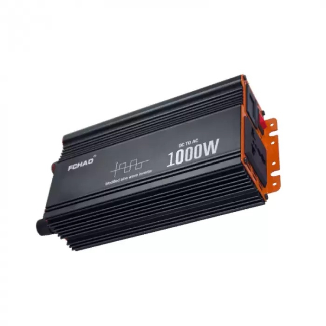Инвертор преобразователь напряжения Power Inverter 12-220V, 1000W, Фото 1