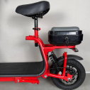 Електросамокат EVOBIKE Zen U12 800W червоний (12″ колеса, до 50 км, складаний, з сидінням), Фото 2