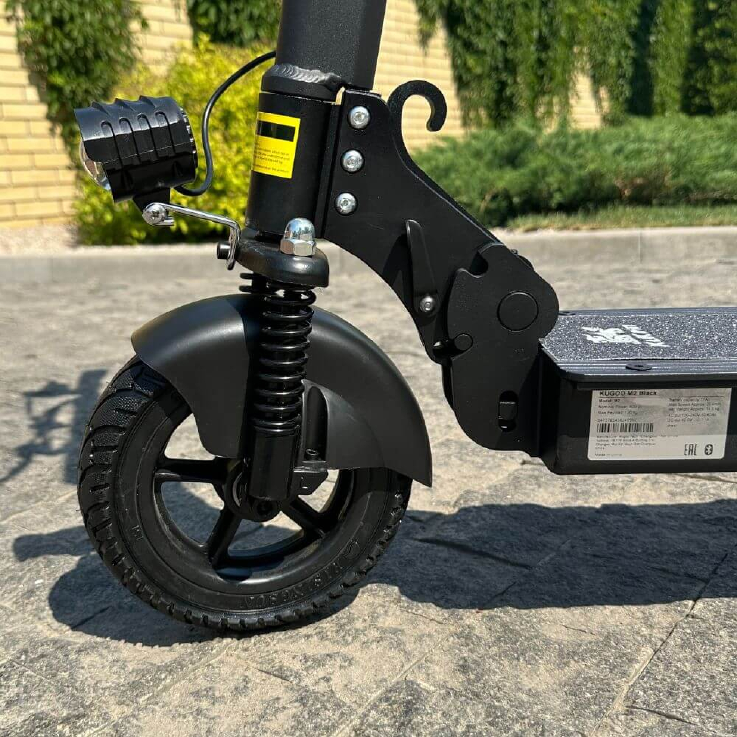 Электросамокат KUGOO Kirin M2 500W 13Ah Black 500W 13Ah Black, Фото 16