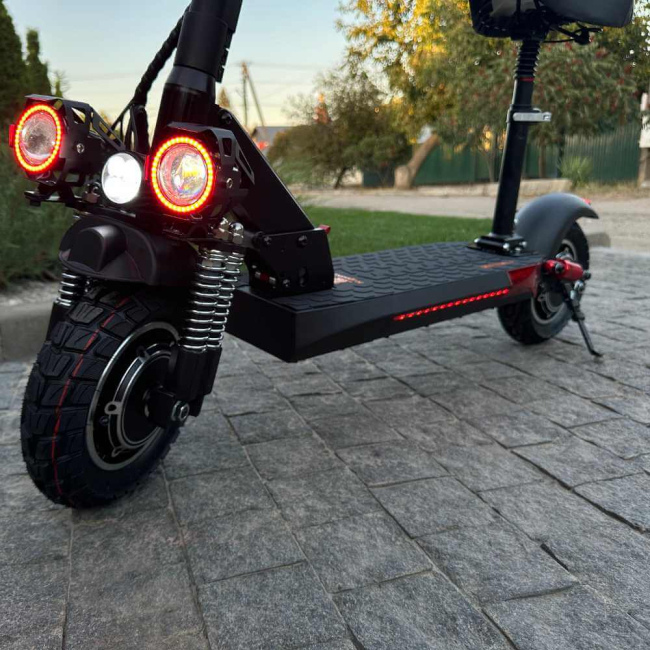 Електросамокат KUGOO M4 Max+ Plus NFC ключ, повний привід 23Ah 2000W, Фото 5