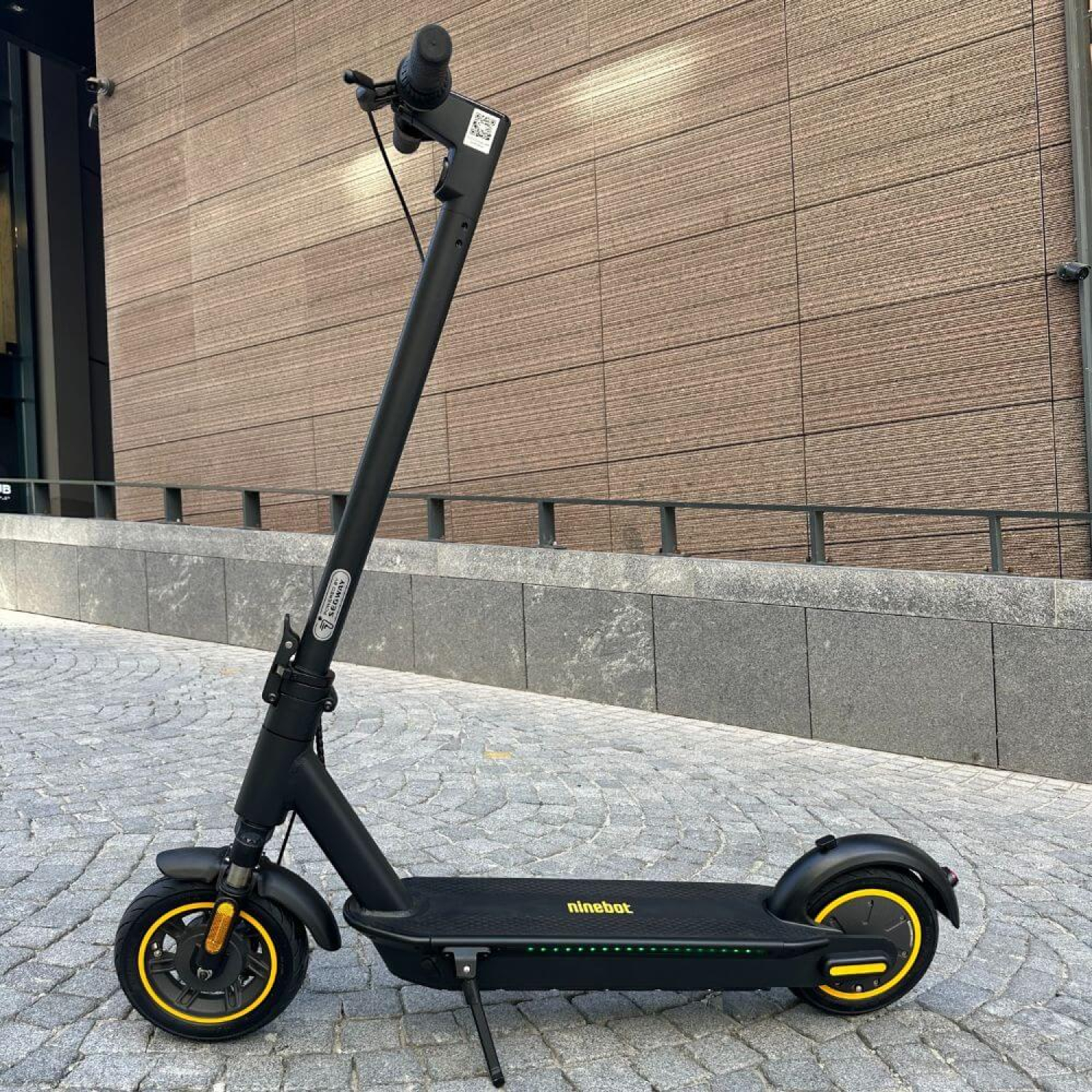 Электросамокат Ninebot G30 MAX Ultra 600W 18Ah 2025 Black с передним амортизатором и усиленным аккумулятором , Фото 10