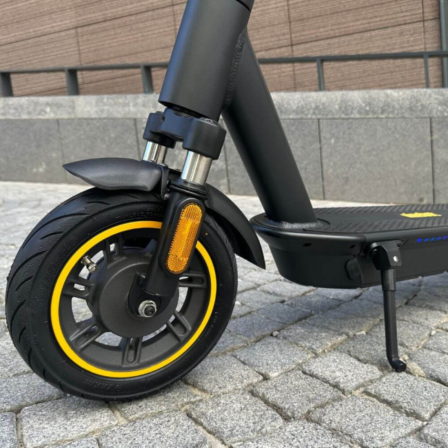 Електросамокат Ninebot G30 MAX Ultra 600W 18Ah 2025 Black з переднім амортизатором та посиленим акумулятором, Фото 11