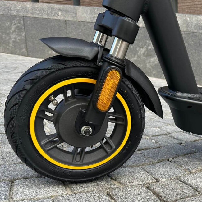 Електросамокат Ninebot G30 MAX Ultra 600W 18Ah 2025 Black з переднім амортизатором та посиленим акумулятором, Фото 2