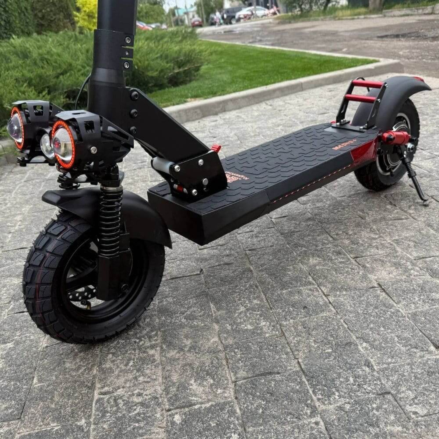 Электросамокат KUGOO M4 PRO PLUS 48V 18/23Ah (2026) с амортизацией и LED-дисплеем, Фото 3
