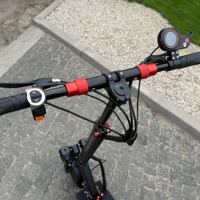 Електросамокат KUGOO M4 PRO PLUS 48V 18/23Ah (2026) з амортизацією та LED-дисплеєм, Фото 7