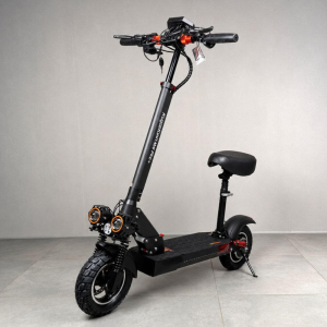 Электросамокат Kugoo Kirin M4 Pro Plus NFC 1200W 48V 18Ah Черный (Модель 2026 года)