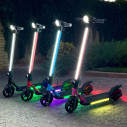 Дитячий електросамокат GIANT ES3 LED Max Рожевий 250W 4.4Ah, Фото 2