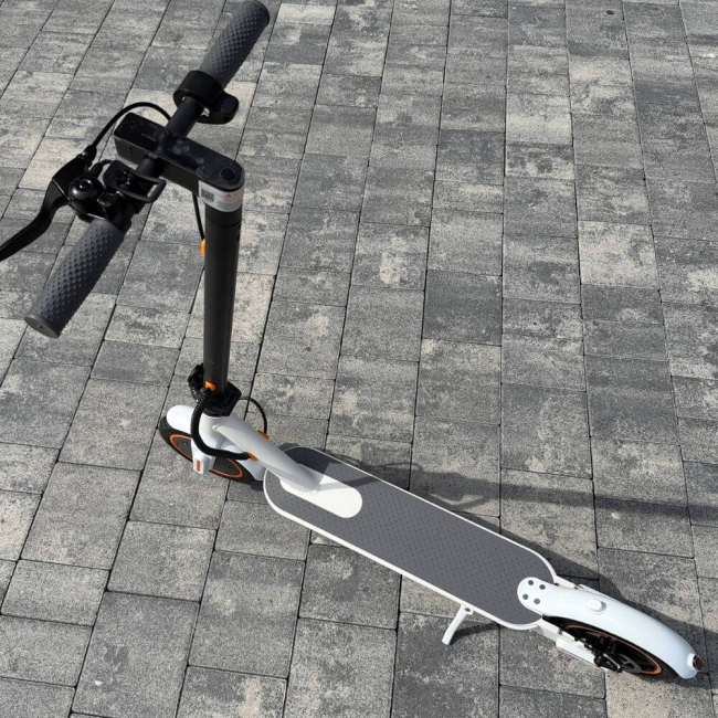Електросамокат Kugoo M365 PRO NEW 2026 600 Вт 12,4 А·год, до 30 км/год, Білий, Фото 7