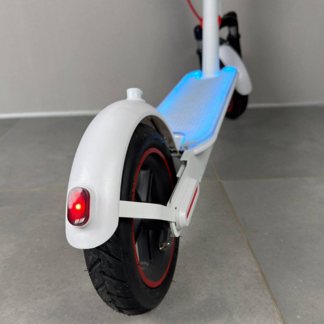Електросамокат KUGOO PRO 5 LED Max 2026 White 600W 13Ah Білий з LED-підсвіткою, Фото 8