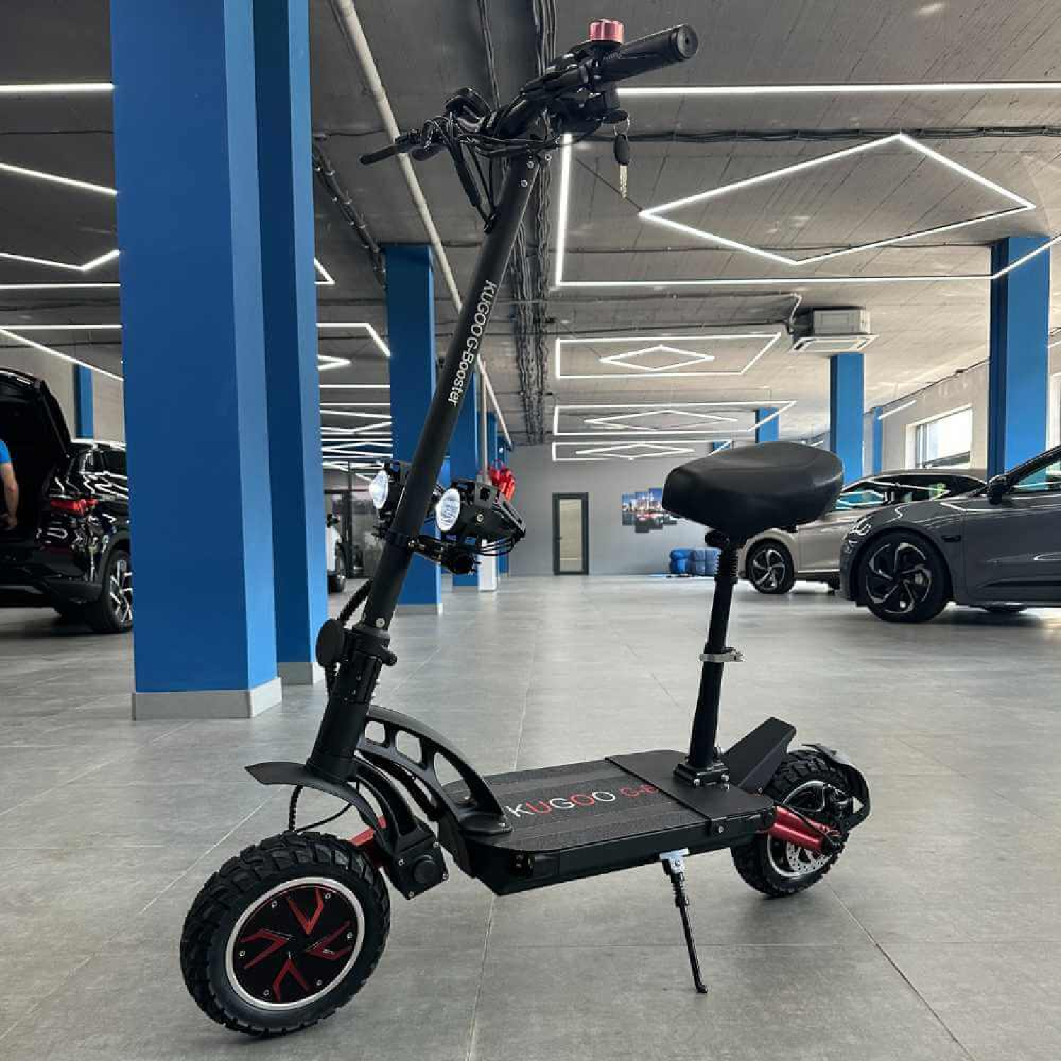 Электросамокат ПОЛНЫЙ ПРИВОД Kugoo G-BOOSTER 23 ампер-часа 2 мотора по 1200W, Фото 5