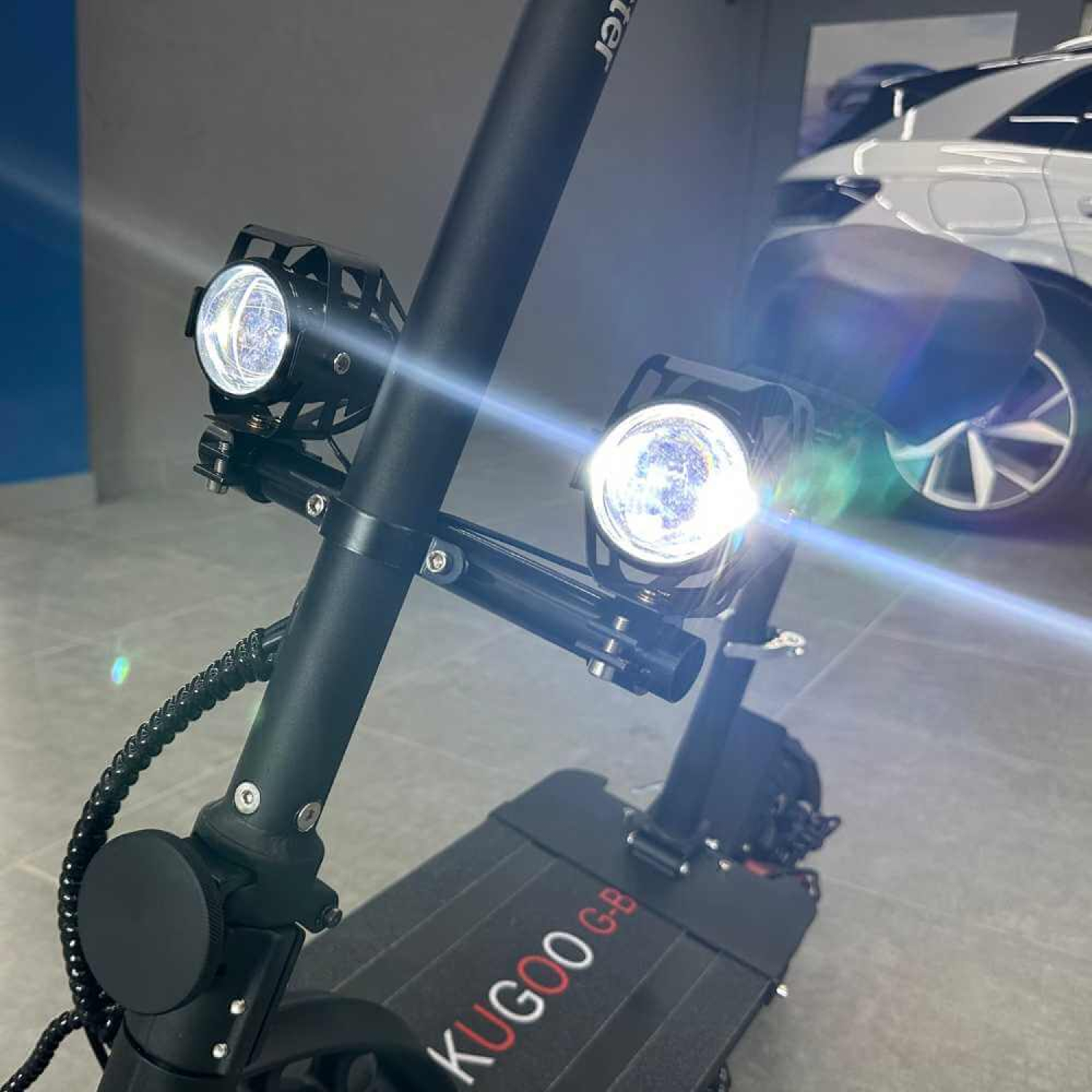 Электросамокат ПОЛНЫЙ ПРИВОД Kugoo G-BOOSTER 23 ампер-часа 2 мотора по 1200W, Фото 10