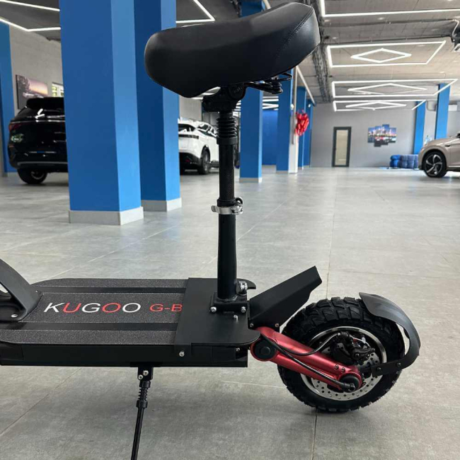 Електросамокат ПОВНИЙ ПРИВОД Kugoo G-BOOSTER 23 ампер-години 2 мотори по 1200W, Фото 6