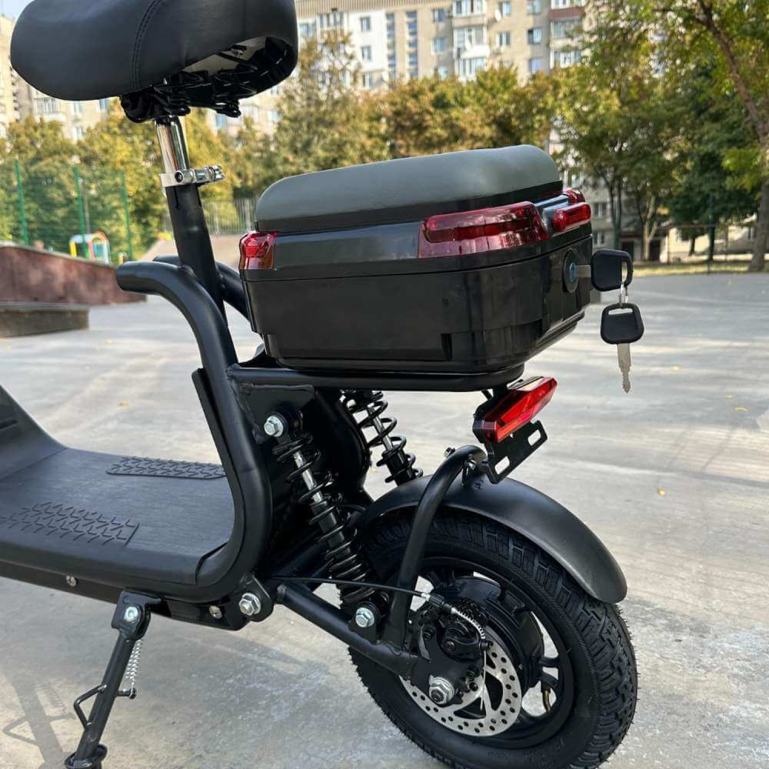 Электросамокат EVOBIKE Zen U12 15Ah 800W Черный Black, Фото 7