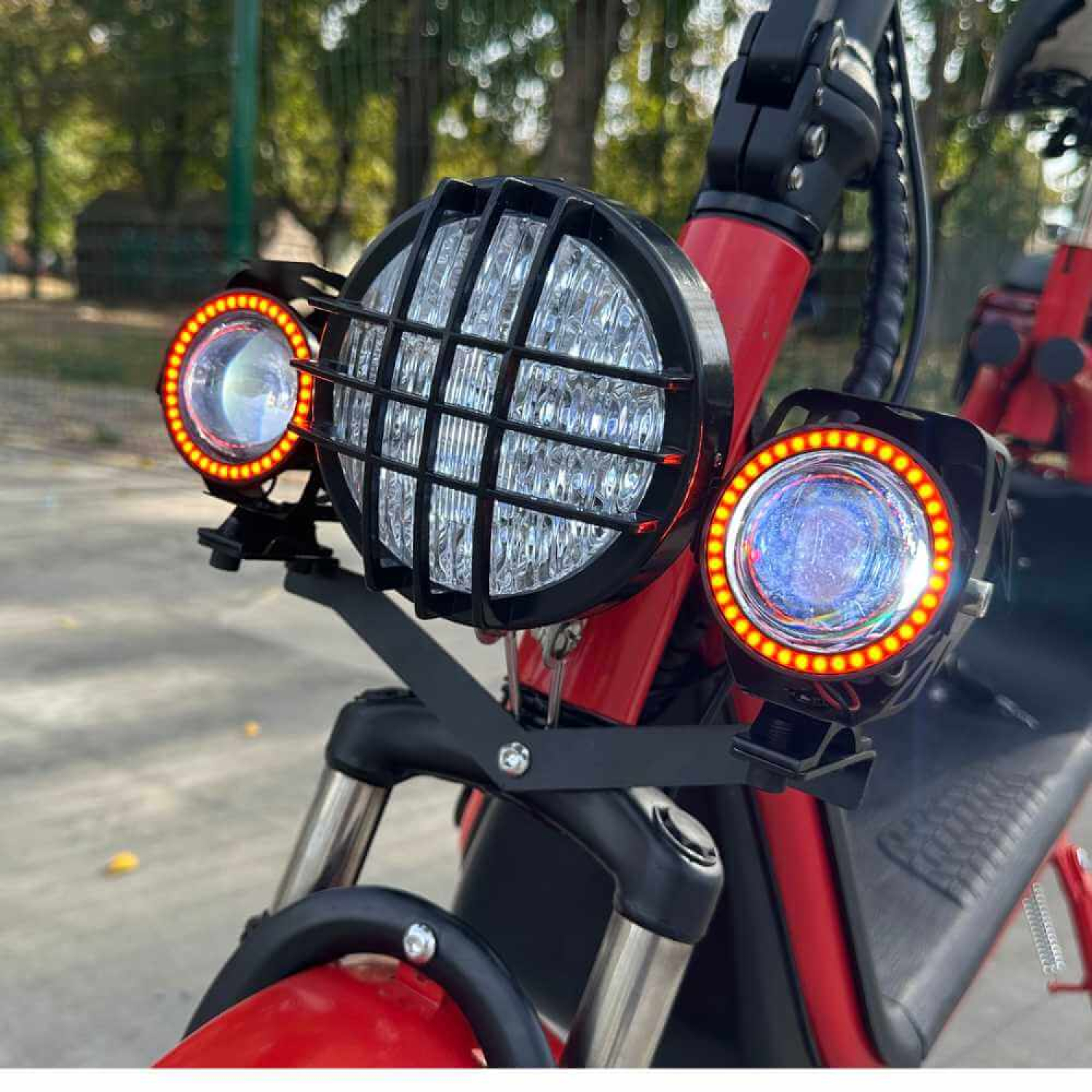 Электросамокат EVOBIKE Zen U12 15Ah 800W Красный, Фото 4