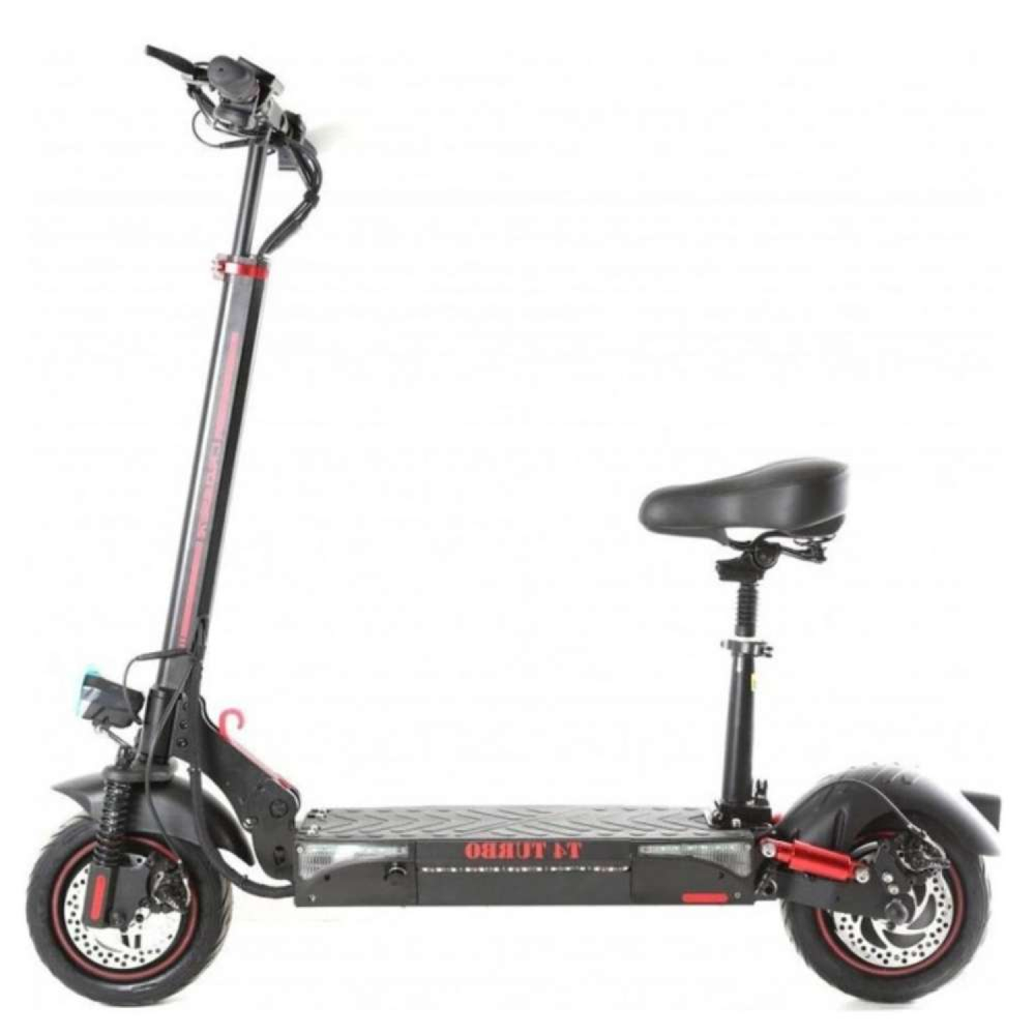 Электросамокат с сиденьем Crosser T4 Turbo Черный , Фото 1