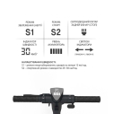 Електросамокат GIANT U9 PRO 500W 13Ah 9.25", білий NEW (модель 2023, з посиленим акумулятором) (до 25 км/год), Фото 6